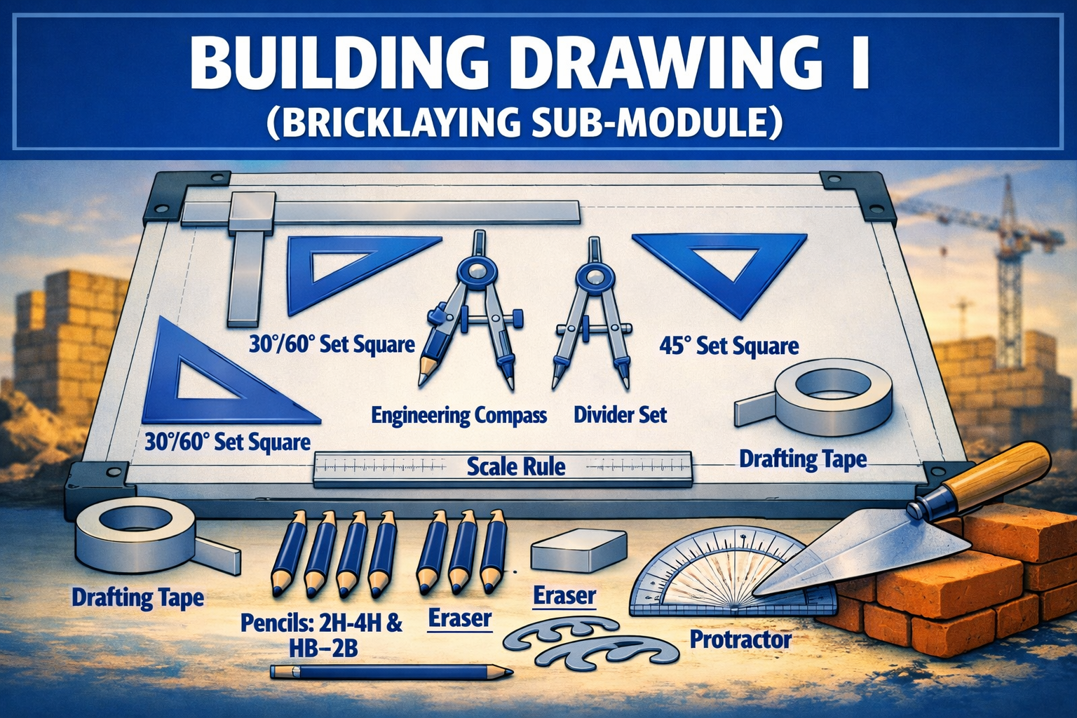 BUILDING DRAWING I (BRICKLAYING SUB-MODULE)